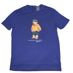 Vintage Polo Ralph Lauren Beach Polo Bear T-Shirt XL